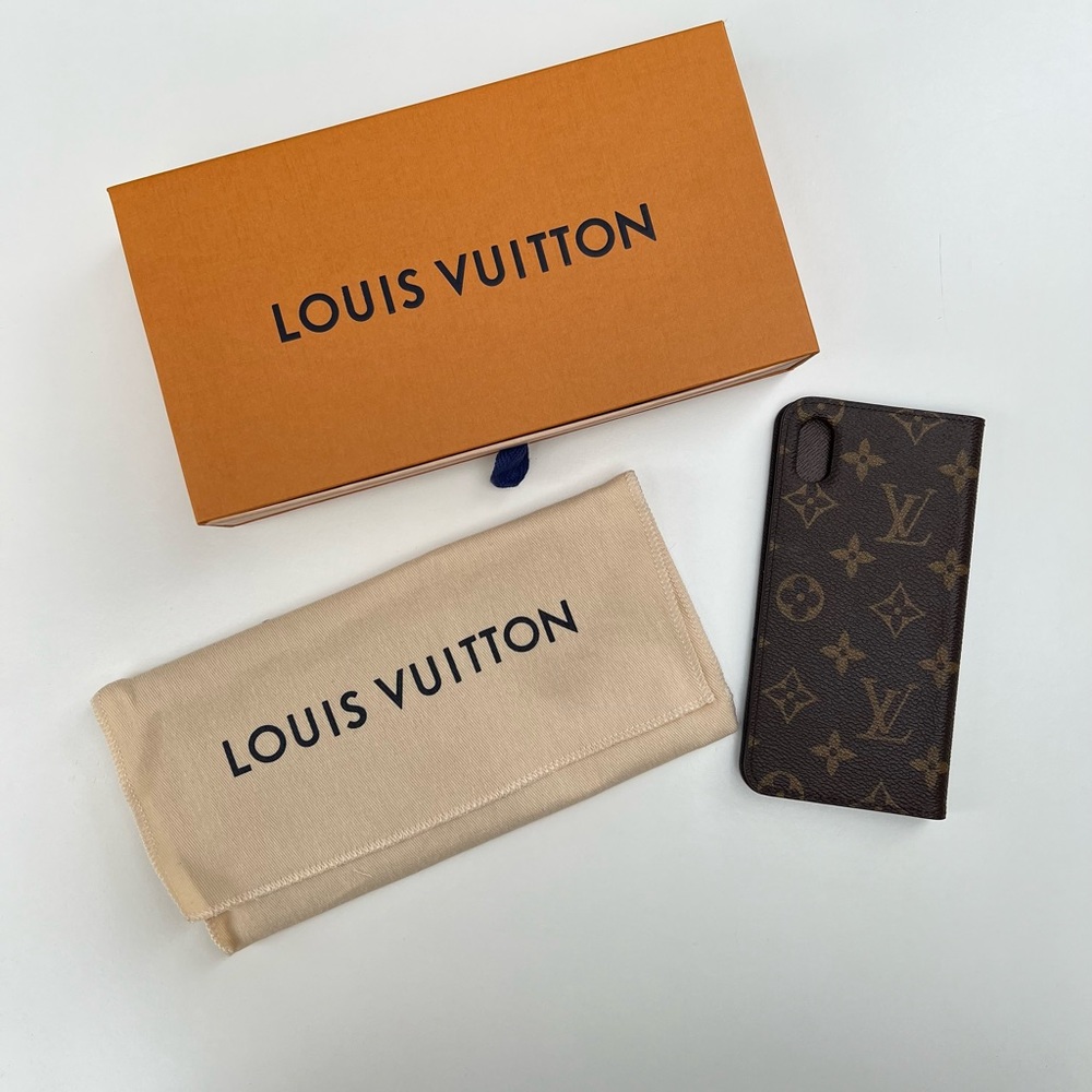 Louis Vuitton Monogram iPhone X/XS Folio Case